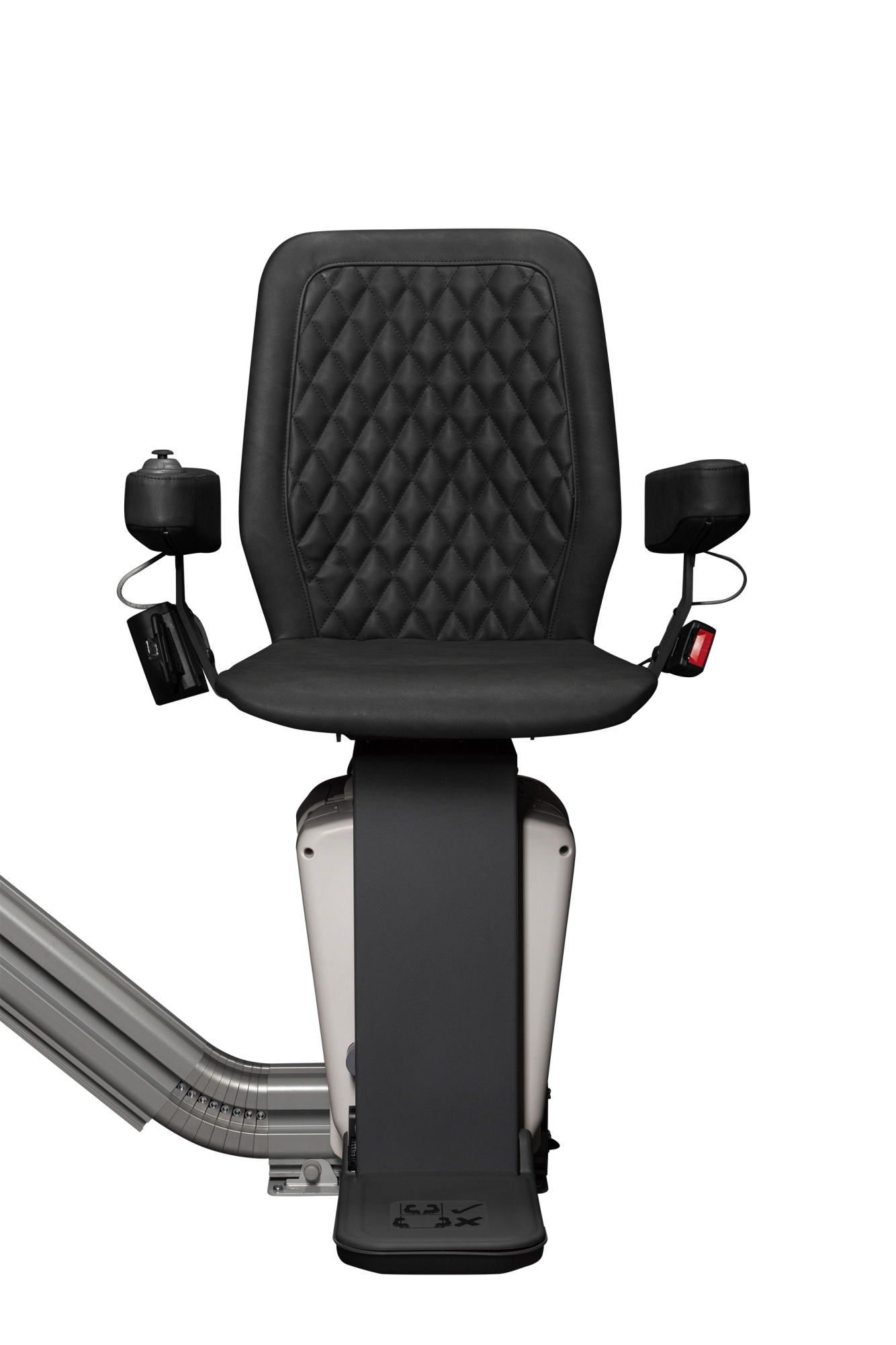 UP Stairlift seat in Anthracite