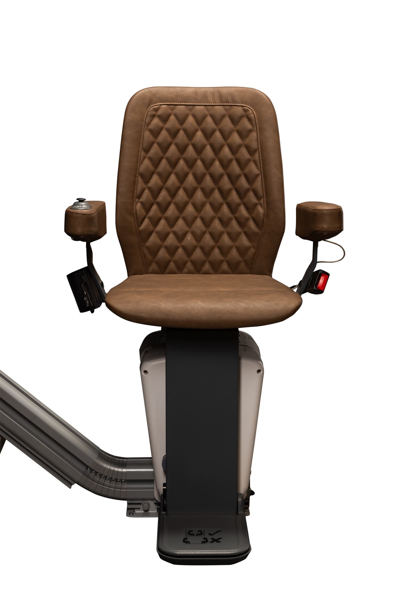UP Stairlift seat in Brown