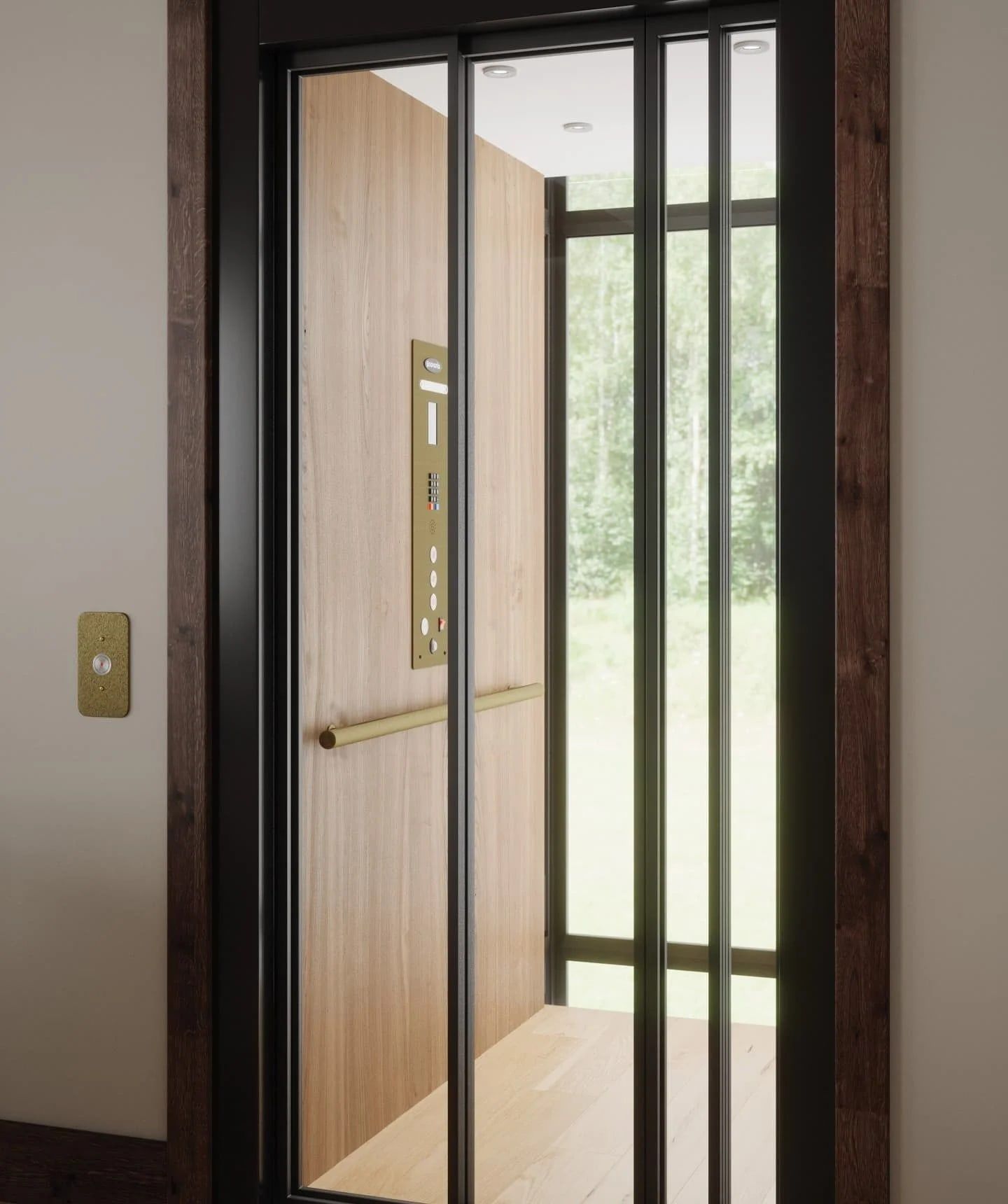 Savaria Zenith traction home elevator